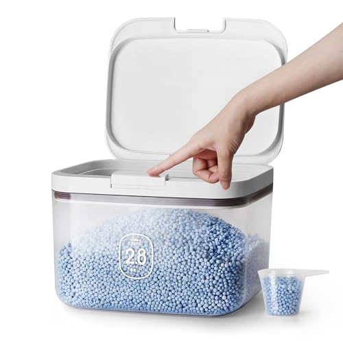 2.8L/6Lbs Laundry Detergent Dispenser with One-Pre... (120 Count | 2.8l-clear)