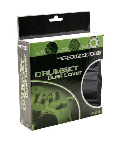 OnStage On-Stage DrumFire Drum Set Dust Cover, 80" x 108"