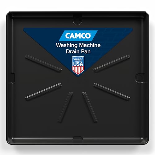 Camco Washing Machine Drain Pan - Features a Durab...