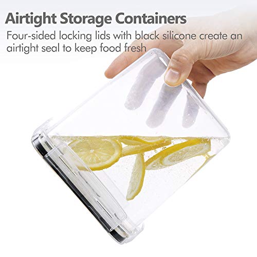 Airtight Food Storage Containers with Lids, 8 PCS