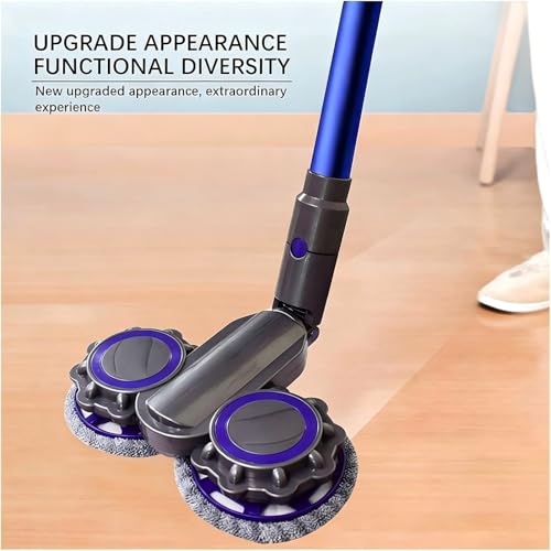 Electric Mop Head Attachment Compatible with Dyson V7 V8 V11 V10 Vacuum Cleaner Attachment with Water Tank and Mops (Color : V7V8V10V11)