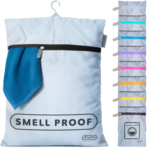 MUMI Travel Laundry Bag - Moisture & Smell-Proof w...