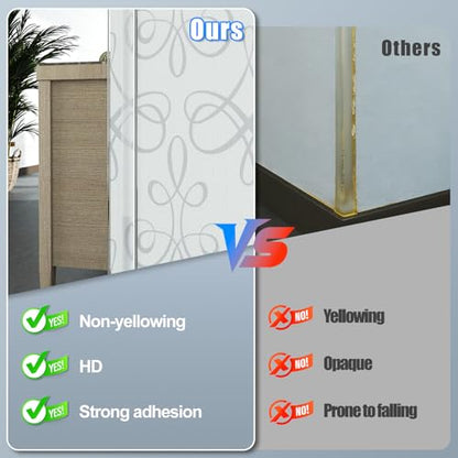 Self-Adhesive Clear Wall Corner Protector - 4Pack, 16 x 1.18 in | HD, Easy to install and maintain, Corner Guards, Edge Guard Strip for Drywall, Baseboards, Cabinet Doors, Shelves, and Desks