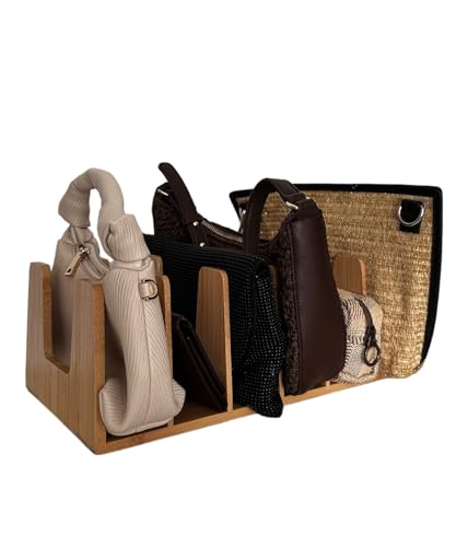 Kitchen Cabinet Organizer - Sturdy Bamboo Pot and Pan Organizer for Inside Cabinet - Multiuse Lid Organizer - Durable & Minimalist Kitchen Cabinet Organizer
