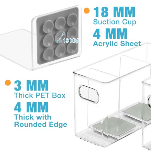 Breastmilk Storage Container with L Shaped Divider...