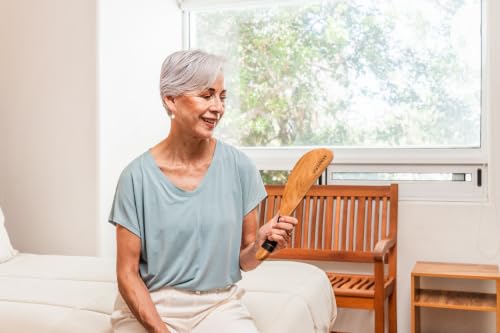 Bed Sheet Tucker Mattress Lifter Tool for Changing Sheets - Sturdy Acacia Wood Paddle Lifting Wedge Protects Back and Reduces Straining, Works with Fitted or Flat Sheets, Comforters, Blankets