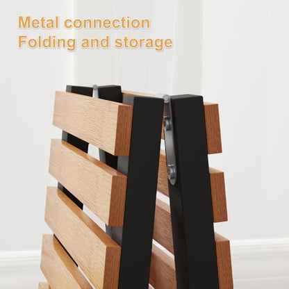 Bamboo Shoe Rack Organizer for Closet and Entryway - Space-Saving Narrow Shoe Stand - Versatile Shoe Holder for Door or Closet Shelf, Garage Bedroom can Freely Stack DIY Small Shoe Racks 3 Tier