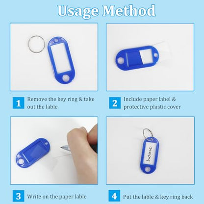 Portable Zippered Key Organizer, Waterproof Fireproof Key Case with 12 Key Hooks and Tags,Portable Key Storage for Rental Management Real Estate Sales Hotel Executives and Car Service (12 keys)
