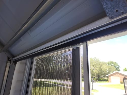 Garage Door Bottom Seal, 5/16" T-End, 4" Wide Weather Stripping, 10 ft | Helps block drafts, dust, leaves and rain; includes 2 end plugs