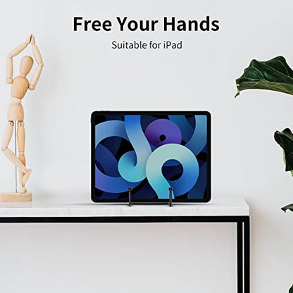 3 Pack 10 Inch Plate Stands for Display, Plate Holder Display Stand, Picture Frame Stand Black Metal Frame Holder Stands for Book,Small Easel,Decorative Plate,Photo and Platter,Tabletop Art