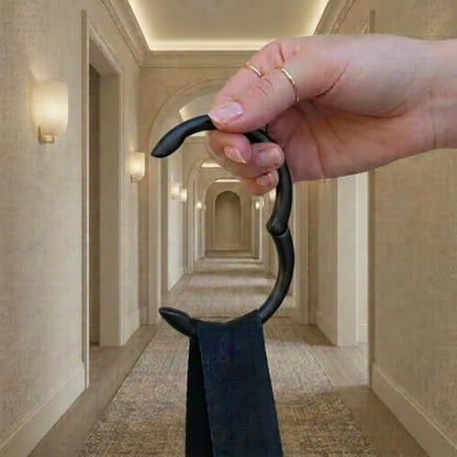 Clipa Bag Hanger Collection, The Ring that Opens into a Hook, Auto Closes | Holds 15 kg, Needs only 10mm to Hang a Hand Bag, Easy to Use with One Hand, The Instant Bag Hanger, 3 yr Warranty