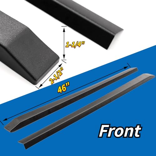 RV Slide Out Ski Set, RV Floor Saver Corner Edge Protector Tracks Prevent Sticking/Catching (Do Not Include Butyl)