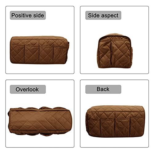 Armchair Caddy,Non Slip Recliner Organizer,Waterproof Sofa Armrest Organizer, Remote Control Holder for Recliner.Chair Arm Organizer with 14 Pockets for TV Remote, Phone, Magazine