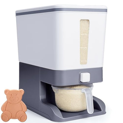Mity rain Rice Dispenser 20 Lbs with Moisture Absorbing Clay