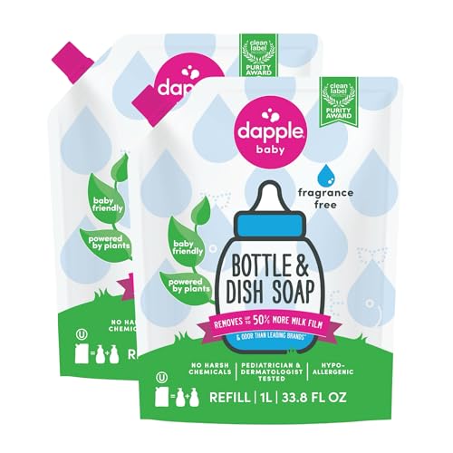 Baby Fragrance-Free Bottle & Dish Soap Refill Pouc... (2 Count)