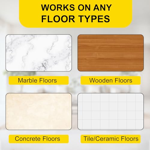 Alien Grip Rug Gripper Carpet Tape - 12pcs, 4x4 in. Anti-Slip Hardwood, Tile Floor, No Damage - Double Sided Reusable, Non Slip Corner Rug Pads - As Seen on TV