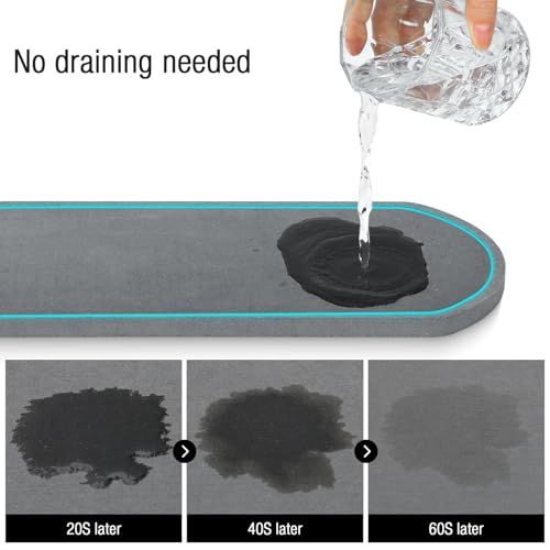 Sponge Holder for Kitchen Sink with High Brush Hol... (Grey)