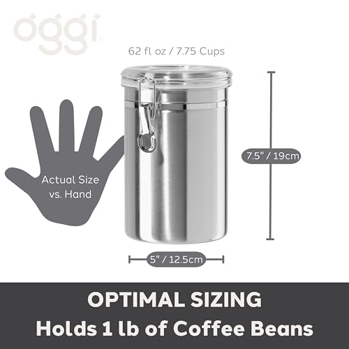 Stainless Steel Kitchen Canister 62 fl oz - Airtig... (Stainless Steel | Stainless Steel)