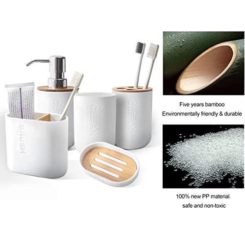 2 Pack Toothbrush Holders for Bathrooms, Electric Toothbrush Holder, White | Countertop Toothbrush Organizer for Toothpaste, Floss, Razor and Bathroom Vanity Accessories Storage