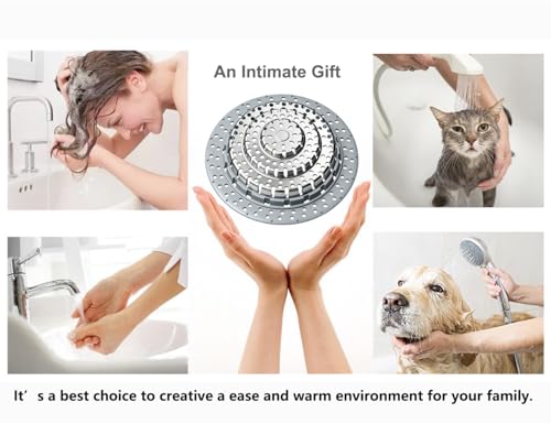 XAJOON Bathtub Drain Hair Catcher，Bathtub Protector Suitable for Bathroom Bathtub, Pop-Up Drains. (Patented Product)
