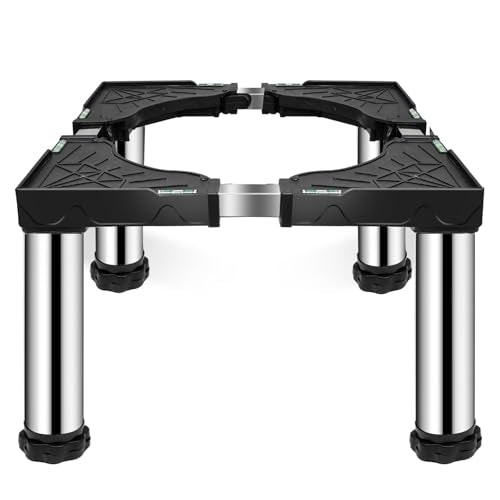 Mini Fridge Stand with 4 storage Feet (11.4"-12.6"...