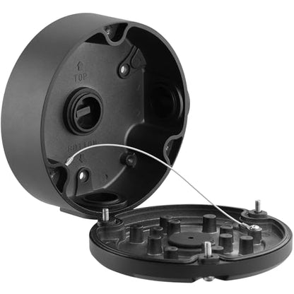 Junction Box Mount Compatible with Ubiquiti Camera Metal Junction Box Accessories for Unifi Dome Turret Bullet Cameras (G3,G4,G5, G6, AI,Pro)
