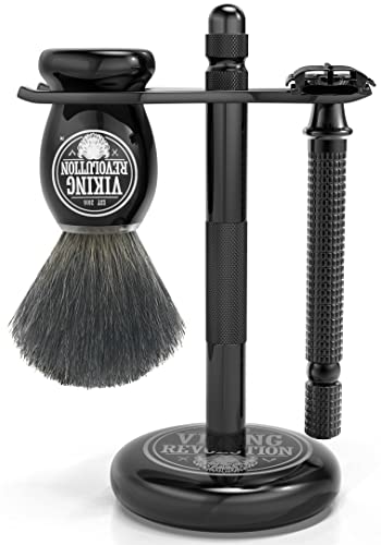 Viking Revolution Safety Razor Stand - Black - 1 Count
