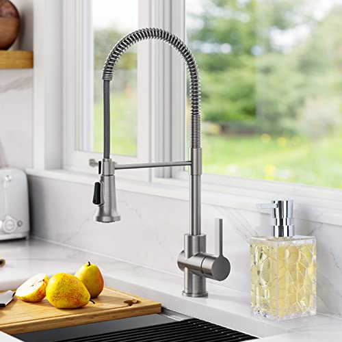 2 Pack Clear Rust Proof Soap Dispenser | Acrylic material for bathroom and kitchen countertops