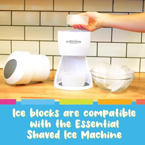 Hawaiian Shaved Ice Premium Freezer Molds with Lids, 3-Pack