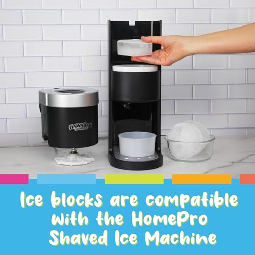 Hawaiian Shaved Ice Premium Freezer Molds with Lids, 3-Pack