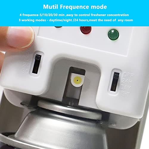 Automatic Air Freshener Spray Dispenser, FENGJIE Auto Air Fresheners Spray -Wall Mount/Free Standing Fragrance Dispenser for Home Room Office Hotel, Commercial Air Freshener Refill