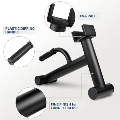 Deadlift Jack Barbell Stand,Barbell Stand for Weight Training Home Gym Easily Unload and Load 600lbs Barbell Plates for Deadlift Exercise