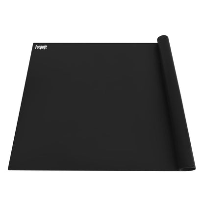 36.2" x 24" Extra Large Silicone Mat for Epoxy Resin, Nonstick Crafts Mats | for Crafts Jewelry Casting, Non-Slip Kitchen Table Placemats for Countertop Protector Heat Resistant Counter, Foepoge Black
