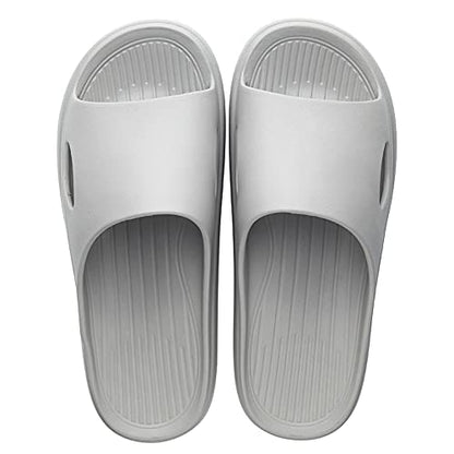 Rojeam Women & Men Shower Slippers Open Toe House Slides Bathroom Sandals