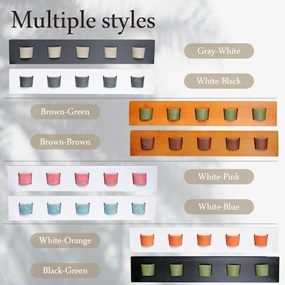 ACOCOFE Sunglass Organizer Glasses Holder,Wood Eyeglass Storage Holder,Sunglasses Rack Eyewear Display((Brown-green)