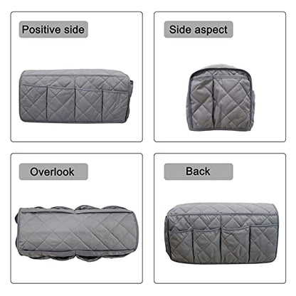 Armchair Caddy for Recliner - Sofa Armrest Organizer with 14 Pockets | Waterproof Remote Control Holder for Recliner, Non-Slip Chair Arm Storage for TV Remote, Phone, Books, Magazine, iPad