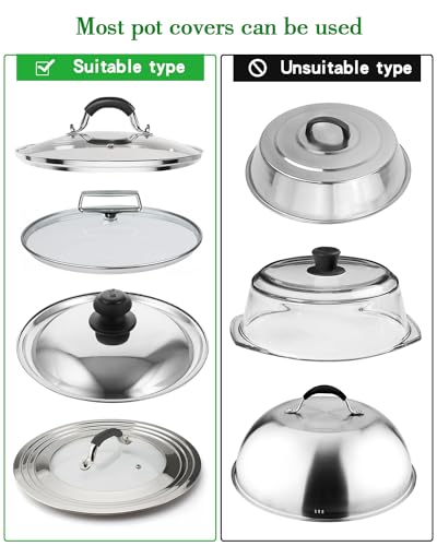 Pot Lid Organizer,304stainless steel door hanging pot lid rack (Modern,Four-layer)