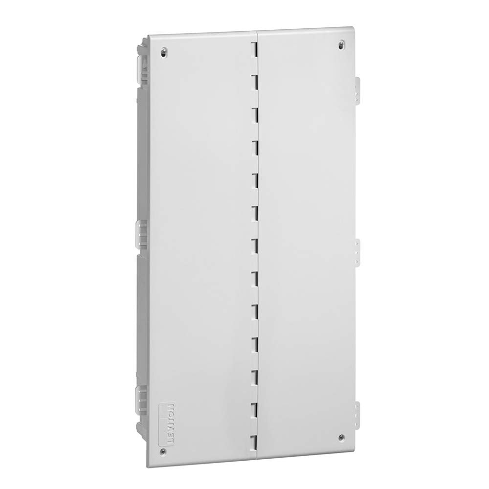 Leviton 28" Wireless Structured Media Center with Vented Cover, 49605-28W, White