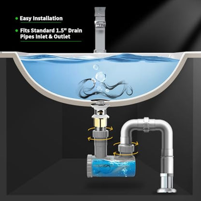 MoyRetty 1Pack Hair Trap for Shampoo Bowl, Easy-Fit Drain Catcher | Catches Hair Before It Clogs the Drain | Snaps In Without Tools or Plumber | Easy to Empty and Rinse Clean for Daily Use