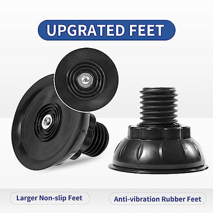 Mini Fridge Stand Height 7"-8.4" Adjustable Washer and Dryer Stand with 4 Strong Feet Heavy Duty Washing Machine Stand Base Laundry Pedestal Universal Platform for Home 16-24 Inch Appliance