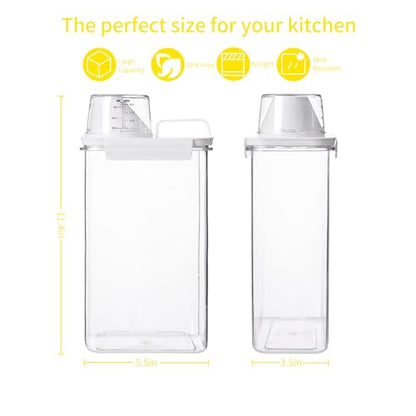 Rice Container,Rice Storage Container,3-5 Lbs Tcereal Storage Container | Suitable for Home Kitchen Rice, Soybean Food Storage,Pet Food Storage Containers