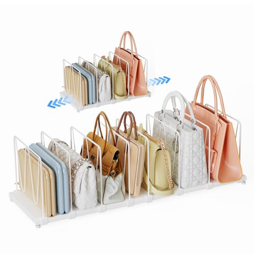 Extendable Purse Organizers Purse Storage. Length... (White | Metal)