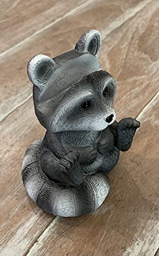 Cute Raccoon Whimsical Eyeglasses Holder Stand - Fun Glasses Keeper