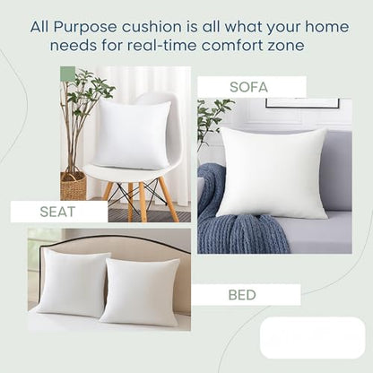 12x20 Pillow Insert - Pack of 2 White Decorative P... (2 Count | White)