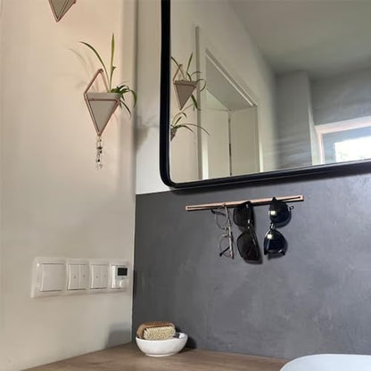 3PCS Wooden Sunglass Holder for Wall - Eyeglass Holder for Home, Wall-Mounted Sunglass Rack Stand - Keep your Reading Glasses, and Sunnies Organized and within Reach