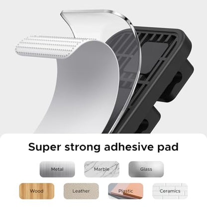 UGREEN Desk Cable Organizer, Magnetic Cord Holder 6 Pack, Silicone Cable Clip with Strong Magnet, 2 Sizes for Charging Cords, Easy Cable Management for Desk, Nightstand, Car, Home Office