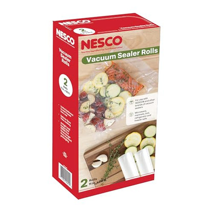 NESCO VS-04R Vacuum Sealer Rolls, 11-Inch