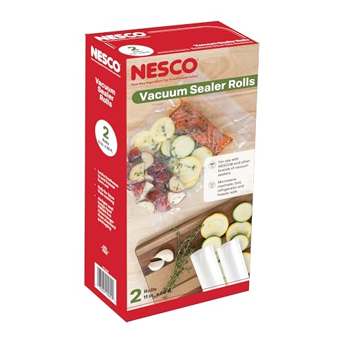 NESCO VS-04R Vacuum Sealer Rolls, 11-Inch