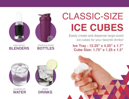 Arrow Plastics 00050 2 Eezy Out Ice Cube Trays in Shrink-Wrap, Assorted