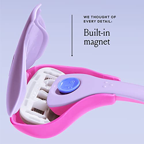 Billie Razors for Women Shaving Kit – Women’s Razor + 4 x 5-Blade Razor Refills + Magnetic Holder + Women’s Razor Travel Case - DreamPop